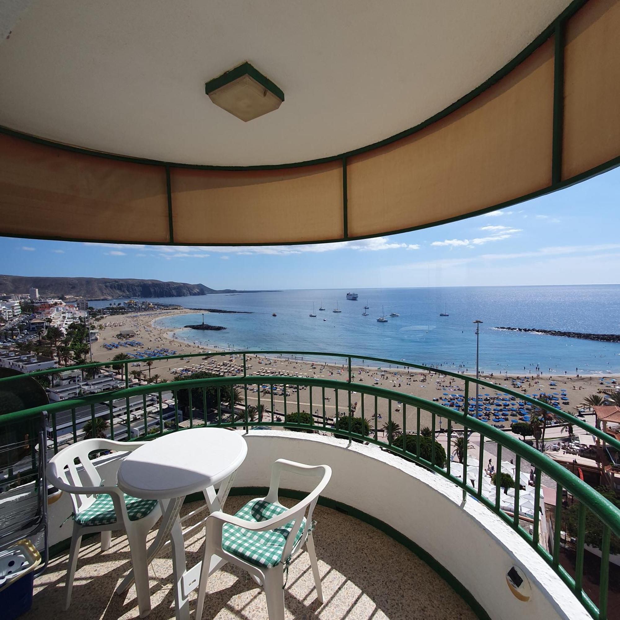 Panoramic Seaview Las Vistas Beach Studio Apartment Arona  Exterior photo