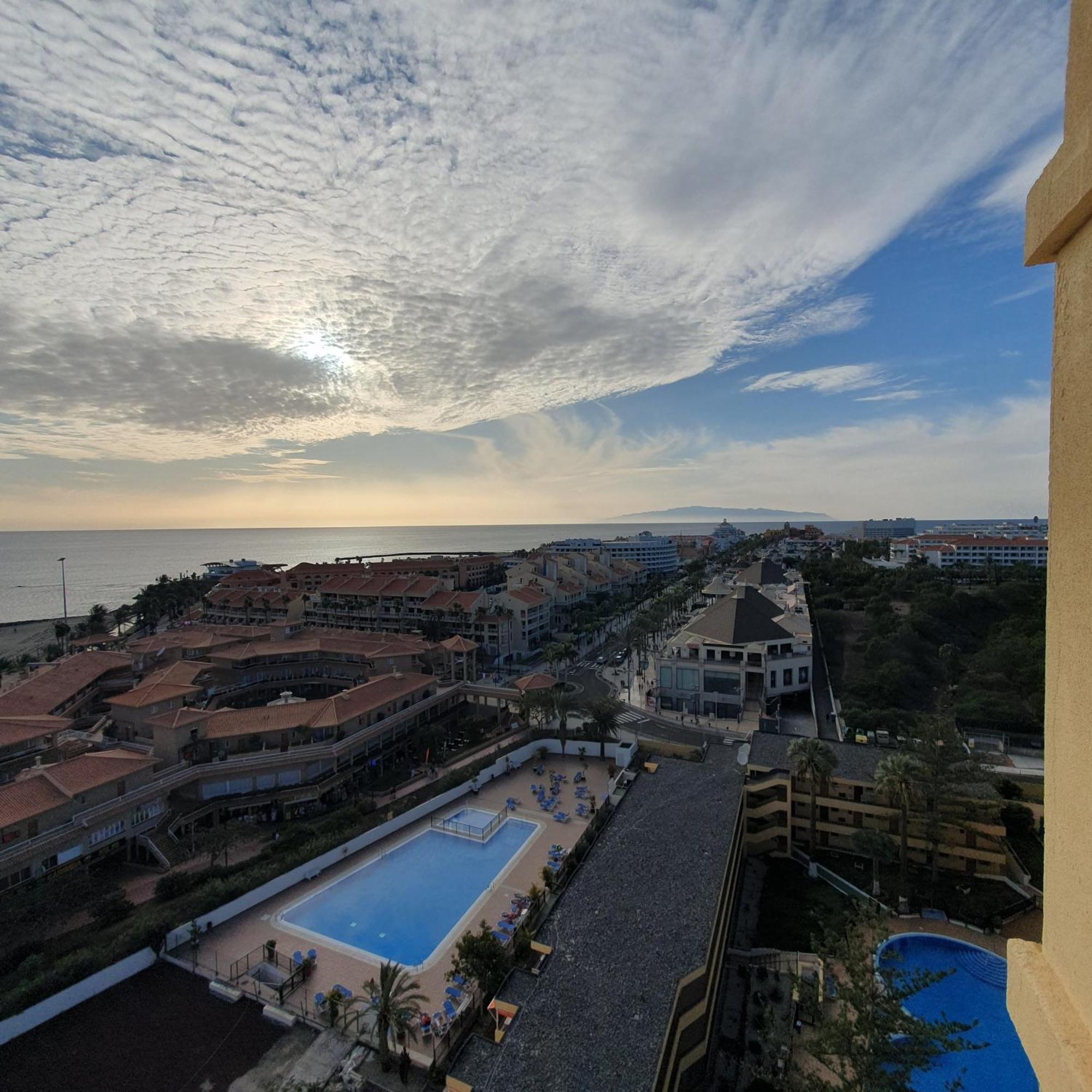 Panoramic Seaview Las Vistas Beach Studio Apartment Arona  Exterior photo