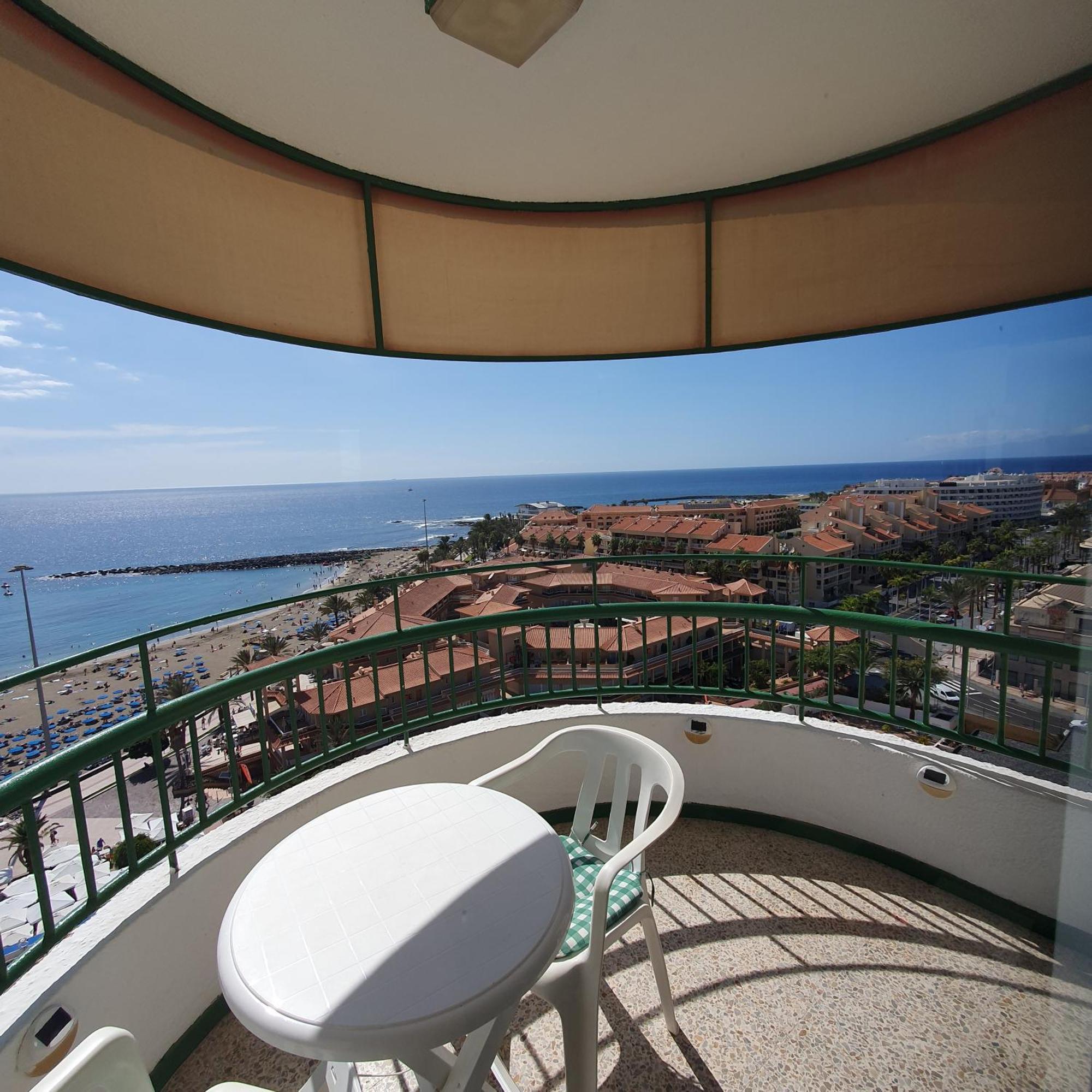 Panoramic Seaview Las Vistas Beach Studio Apartment Arona  Exterior photo